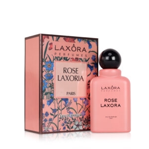 Rose Laxoria Women's Luxury Perfume, 50ml | Elegant Floral Fragrance with Notes of Tuberose, Jasmine, and Vanilla | Long-Lasting & Sophisticated Scent