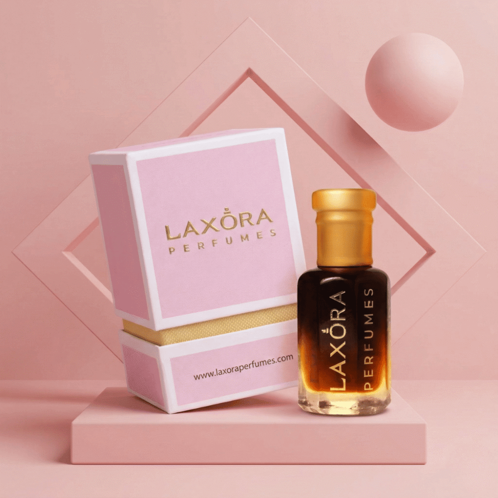 Laxora King Royal Attar premium long lasting perfume oil bottle with luxury packaging